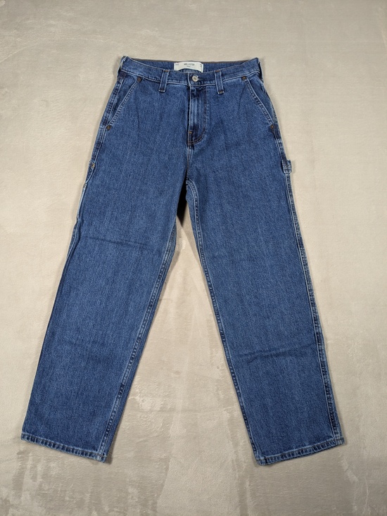 Hollister Other - Hollister Baggy Carpenter Jeans W28 L30 Men's Blue Denim Workwear